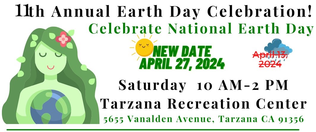 NEW DATE - 11th Annual Earth Day Celebration & Poster Contest Award Ceremony, Now SAT., APRIL 27, 10AM-2PM