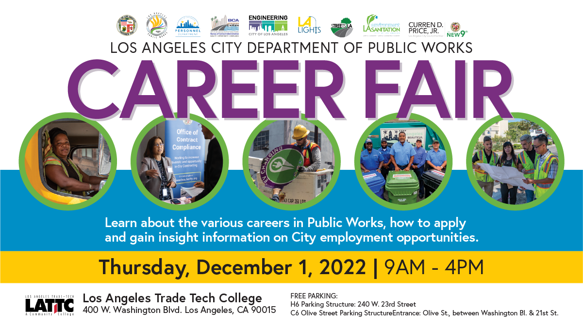 Public Works Career Fair - Dec. 1